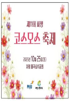 제11회 파평 코스모스 축제 썸네일