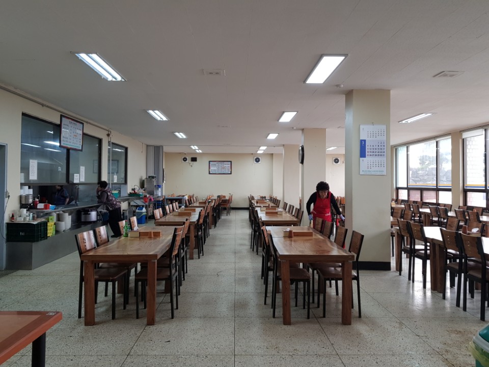 통일촌 부녀회 식당