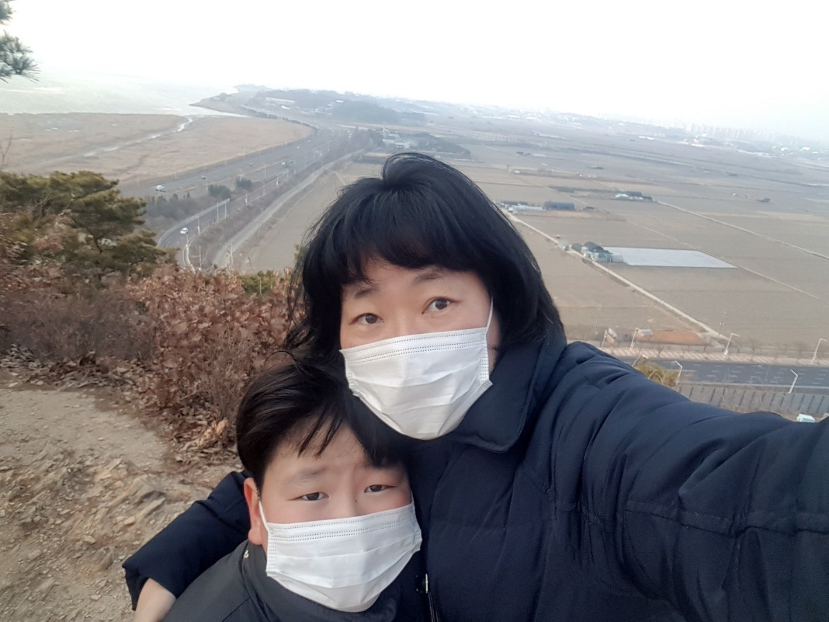 탄현면 살래길 동산에서
